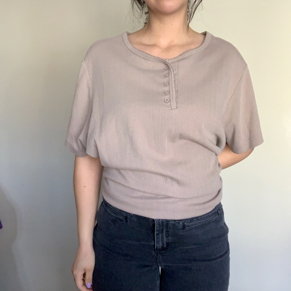 Vintage beige tee